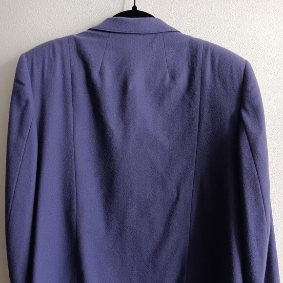 Vintage 80s Purple Gordon of Philadelphia Blazer and Matching Skirt - Picture 3 of 6